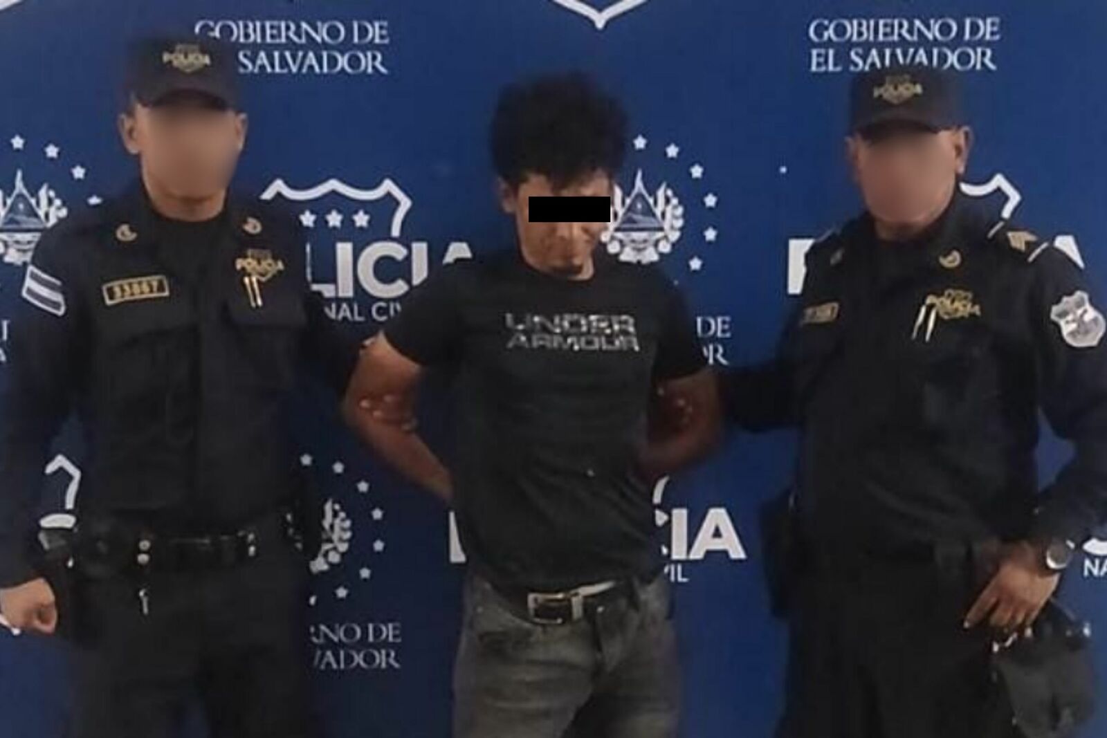 Presunto miembro de la MS13 es detenido en San Salvador; acumula antecedentes desde 2009