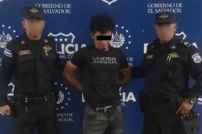Presunto miembro de la MS13 es detenido en San Salvador; acumula antecedentes desde 2009