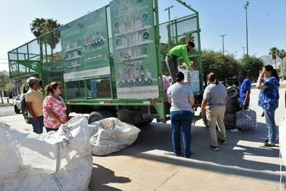 Torreón reúne casi 4 toneladas de materiales reciclables en 2026