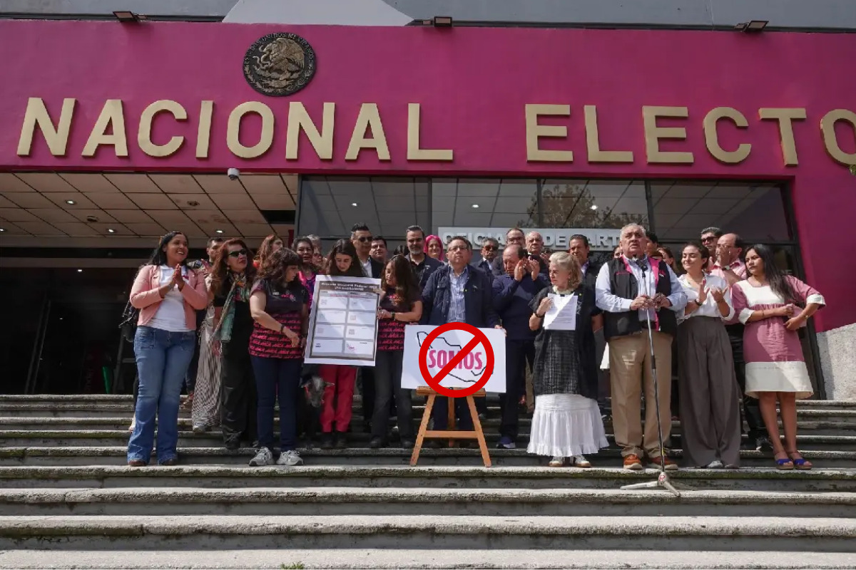 INE aprueba “Somos”, pero rechaza logo con mapa de México