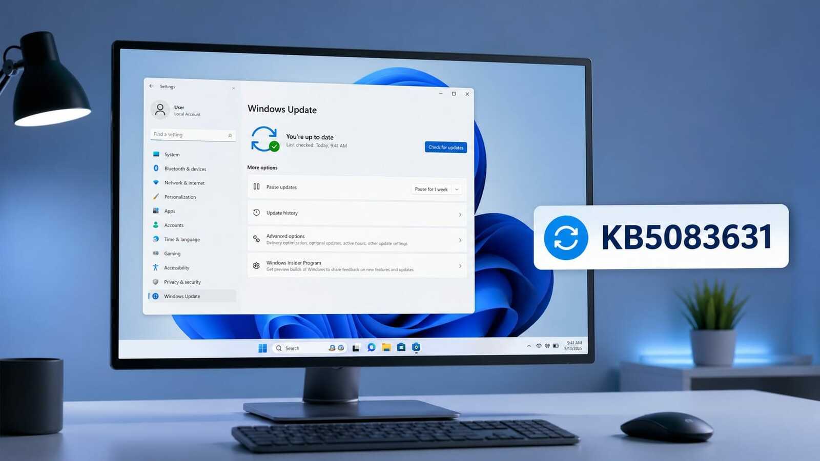 Windows 11 presenta falla en el cursor tras actualización KB5120998