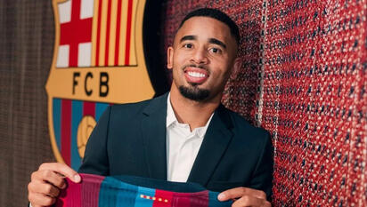Barcelona oficializa fichaje de Gabriel Jesús