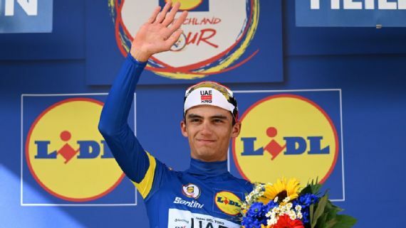 Isaac del Toro lidera a México en el Mundial de Ciclismo Montreal 2026