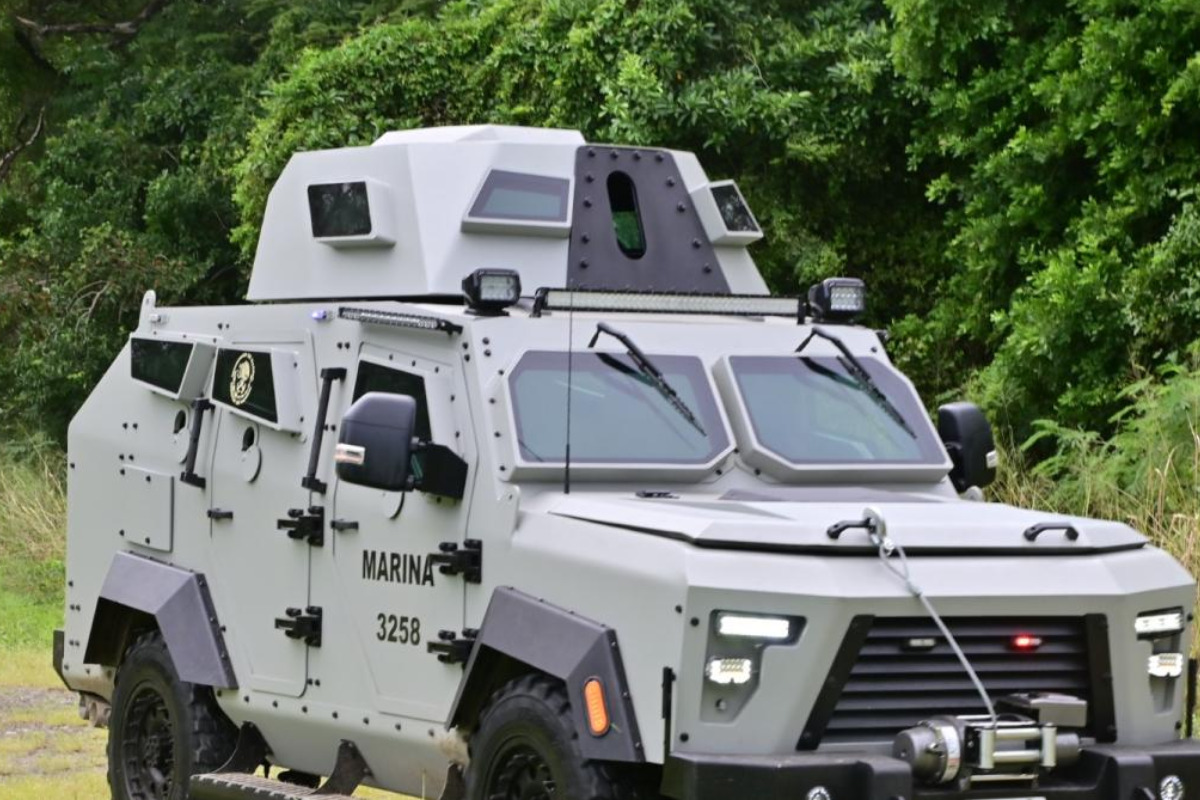 Armada de México avanza en tecnología con blindados Escualo