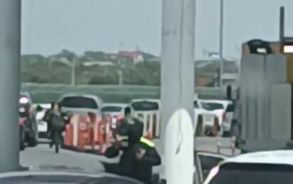 Persecución en el Puente Dos termina con sujeto asegurado por CBP