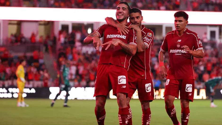 Toluca vence 2-0 a León y avanza a la Final de la Leagues Cup