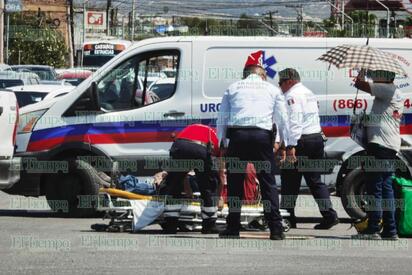 Repartidor de Rappi termina en el IMSS tras choque contra camioneta de Bokados