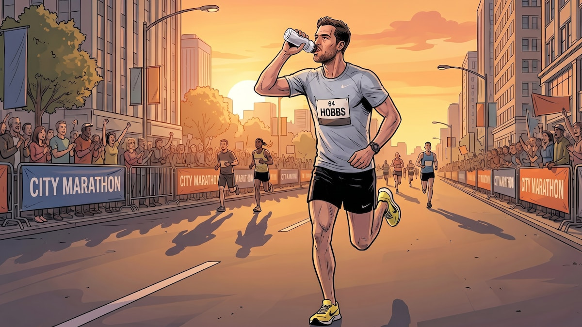 Hidratación al correr: cuánta agua y electrolitos necesita el cuerpo