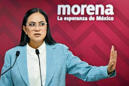 La dirigencia nacional de Morena fijó postura sobre los casos de ambos políticos durante una visita a Sinaloa.  La dirigente nacional de Morena, Ariadna
