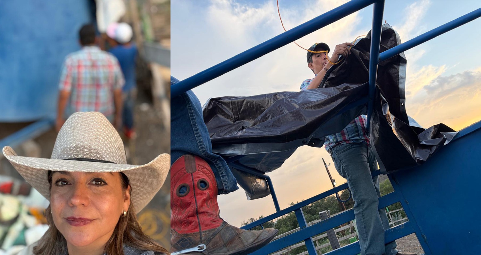 Las lluvias registradas en Santo Domingo obligaron a retrasar el inicio de la Cabalgata Santo Domingo-Sabinas, por lo que los cabalgantes pernoctarán en esta
