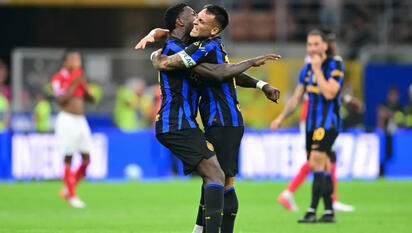 Lautaro y Thuram lideran la remontada del Inter ante el Napoli