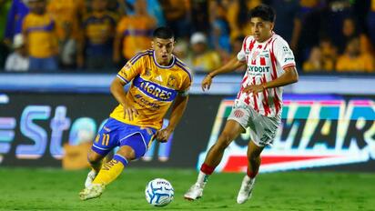 Tigres y Necaxa empatan 1-1 en la Jornada 7 del Apertura 2026