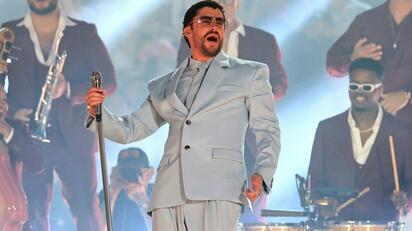 Bad Bunny gana siete premios Emmy por show del Super Bowl