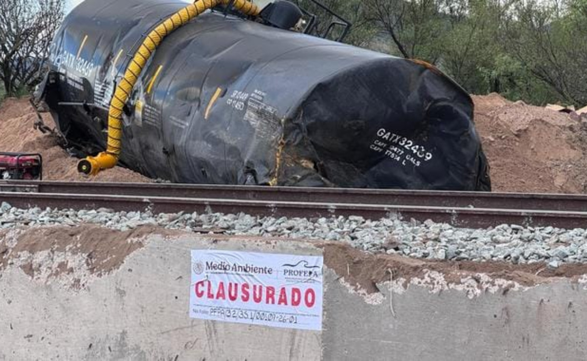 Ferromex deberá reparar daños por derrame en río San Pedro, Sonora