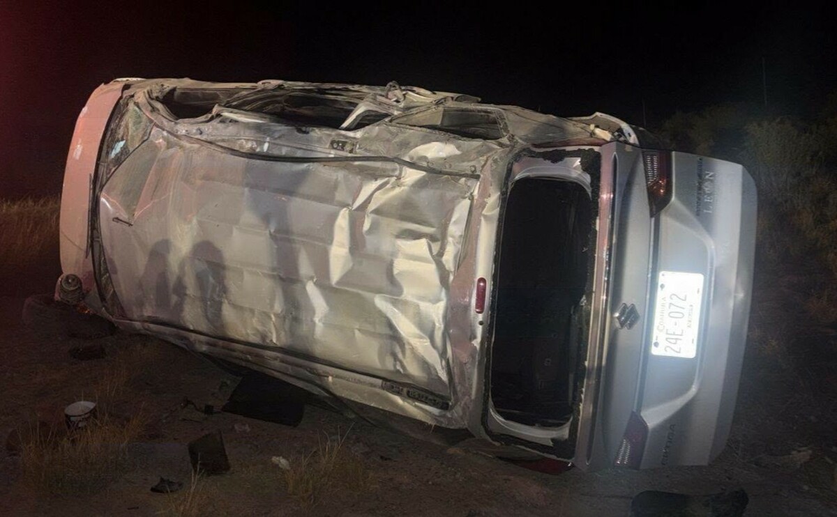 Escapa del IMSS conductora involucrada en volcadura fatal