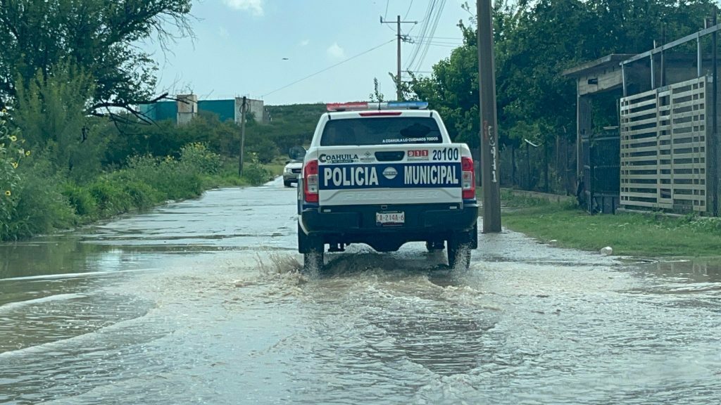 Lluvias en Múzquiz de hasta cuatro pulgadas generan alerta preventiva