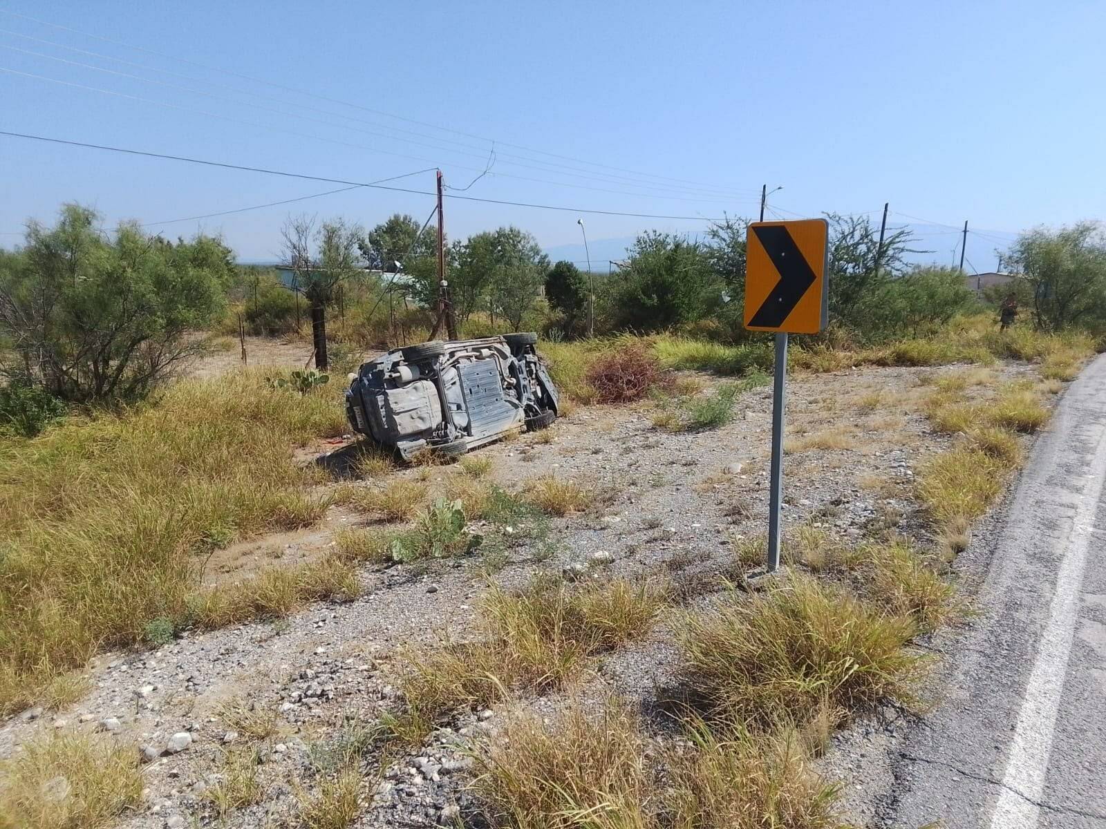 Volcadura: El accidente ocurrió en el kilómetro 16.5 paramédicos de Cruz Roja confirmaron en fallecimiento