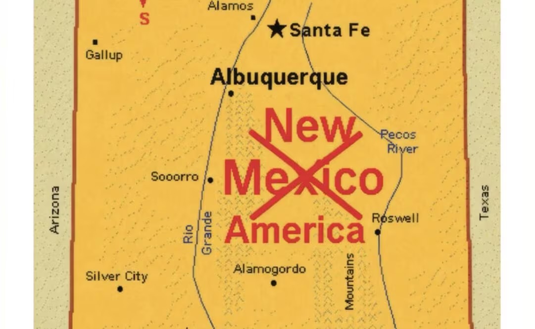 Trump rebautiza Nuevo México como 'Nueva América'; desata críticas