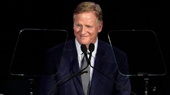 Roger Goodell extiende su contrato como comisionado de la NFL hasta 2031