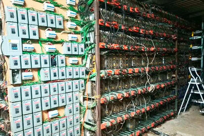 Casi 300 equipos y antenas: desmantelan granja de criptomonedas