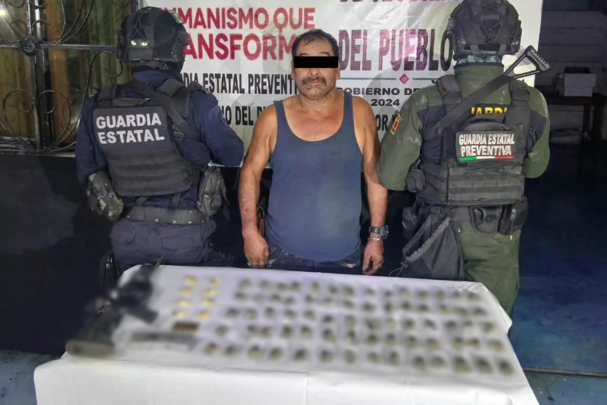 Cae presunto integrante del Cártel de Sinaloa en Chiapas