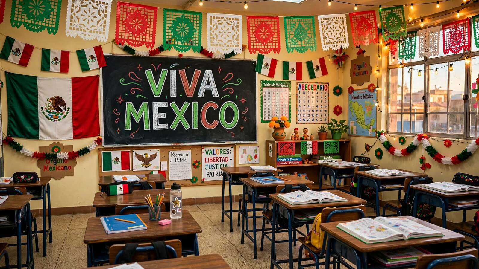 ¿Habrá clases el 15 y 16 de septiembre? Esto marca el calendario de la SEP