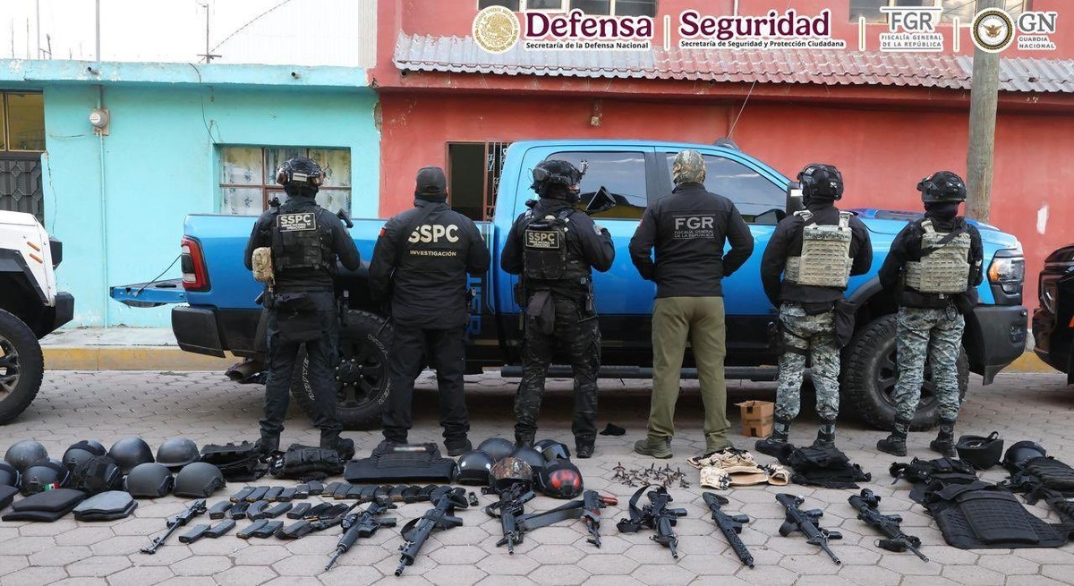 Operativo Enjambre golpea a red ligada al robo de transporte en Puebla