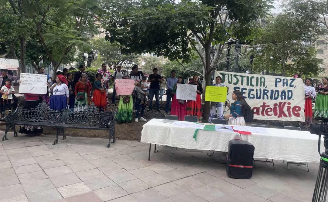 Comuneros wixaritari exigen seguridad ante violencia del CJNG