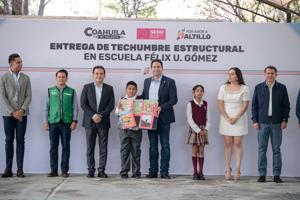 Entregan espacio digno a más de 600 estudiantes en Saltillo