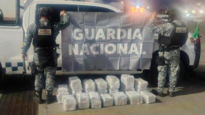 Aseguran más de 70 kilos de cocaína escondidos en un camión de tunas en Tijuana
