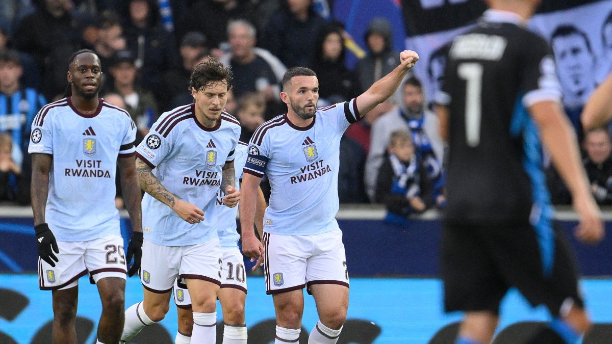 Triunfo inglés en Bélgica: Aston Villa supera 3-2 al Brujas