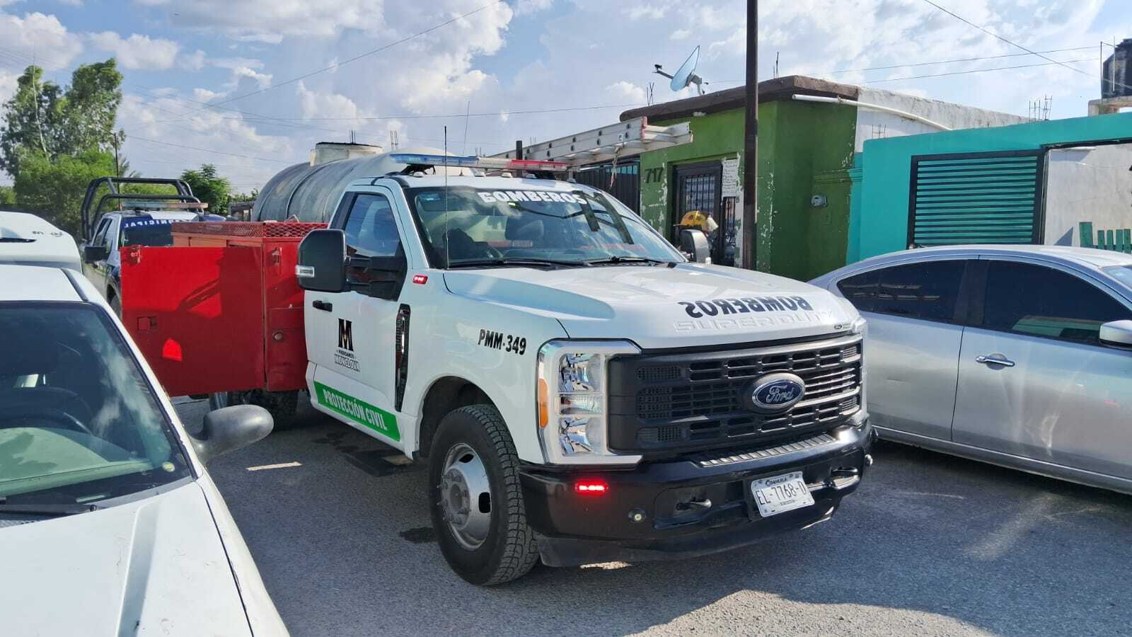 Controlan fuga de gas en vivienda de la colonia Calderón de Monclova