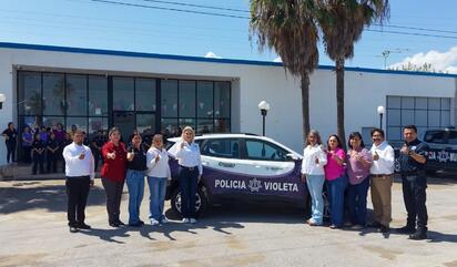 Múzquiz fortalece seguridad de mujeres con nueva Patrulla Violeta