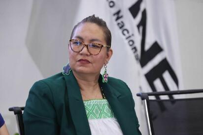 La funcionaria agradeció la confianza de Guadalupe Taddei y ofreció colaborar durante la transición para mantener la operación institucional.  Claudia Arlett