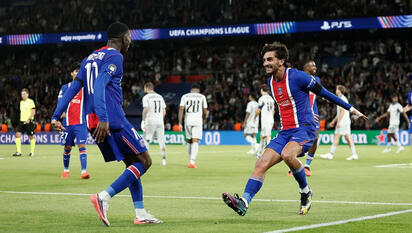 PSG golea 6-1 al Slovan y arranca con fuerza en Champions