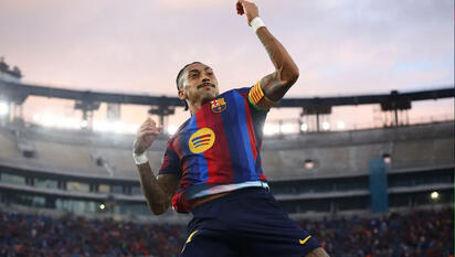 Barcelona golea 5-1 al Feyenoord en su debut en Champions