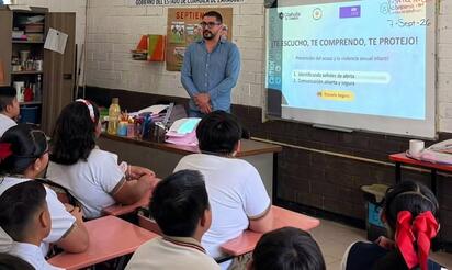 Escuelas de Piedras Negras refuerzan prevención contra abuso y maltrato infantil