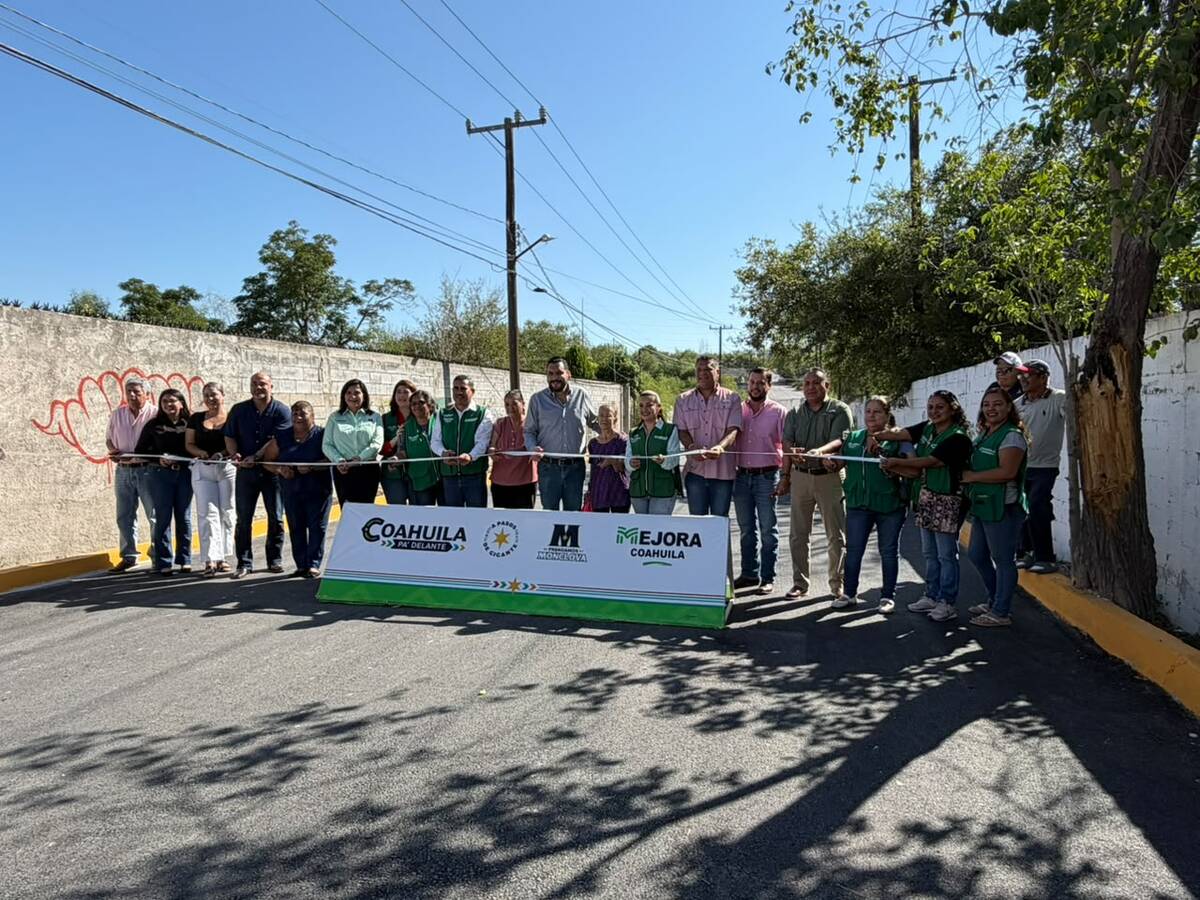 Municipio entrega pavimentación de la colonia Barrera con inversión de 1.2 millones de pesos