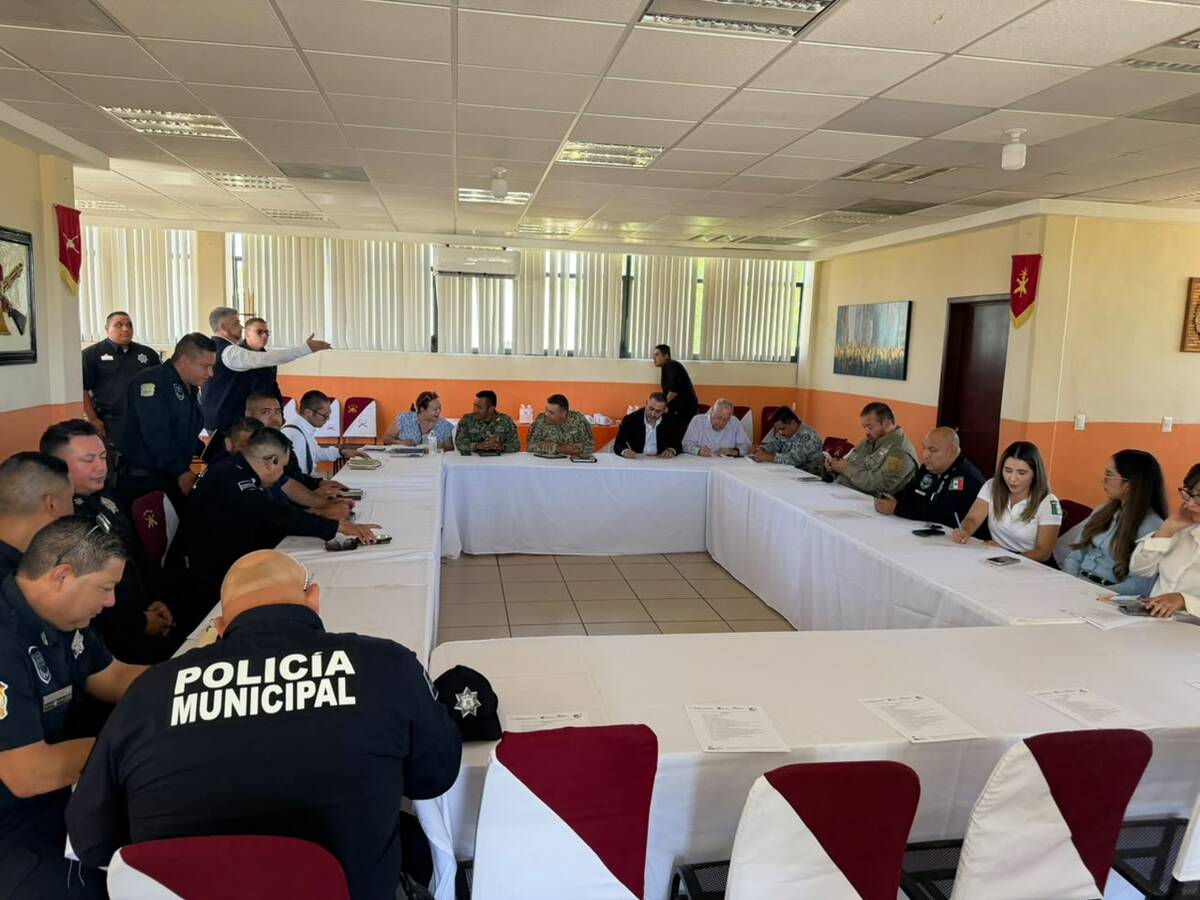 Mesa de Paz fortalece coordinación de seguridad en la Región Centro-Desierto