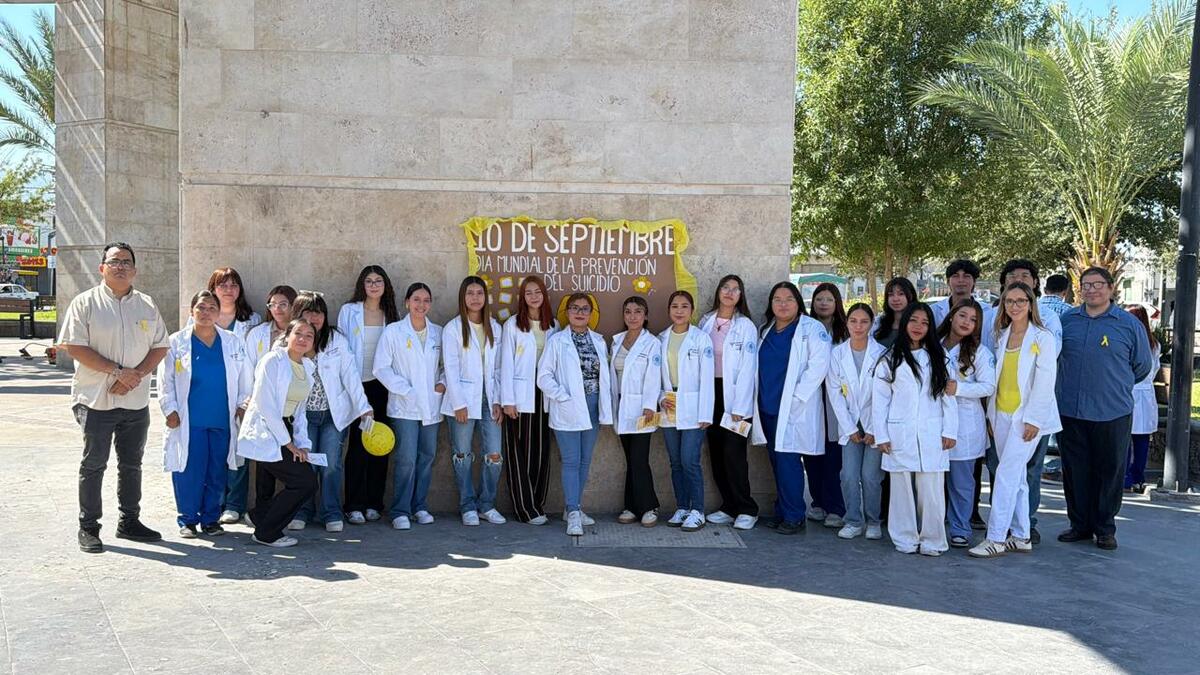 Alumnos llevan salud mental al corazón de Monclova