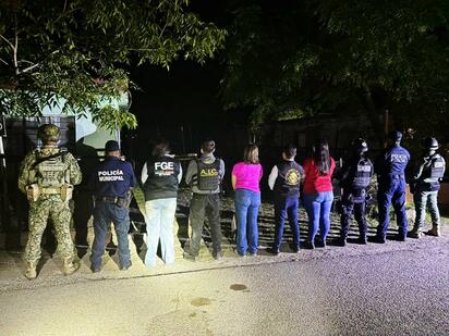 Autoridades realizan cateo en la colonia Los Zorros de Múzquiz