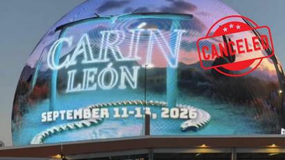 Carín León cancela concierto en The Sphere de Las Vegas