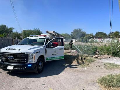 Fumarola moviliza a Bomberos y Protección Civil a la colonia Independencia