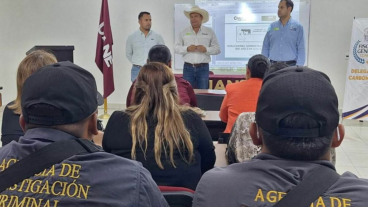 Capacitan a mandos policiales para combatir el abigeato