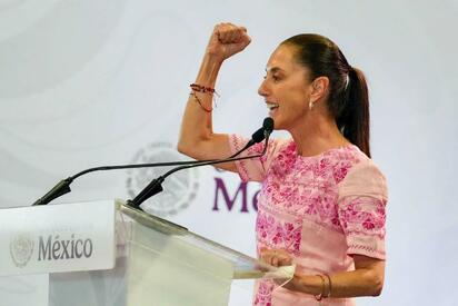 Sheinbaum destacó la soberanía del pueblo mexicano durante un acto en Mérida, donde retomó principios históricos de igualdad y justicia social.