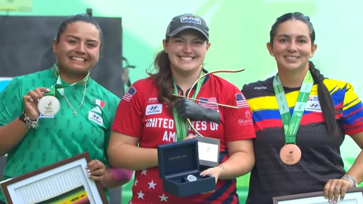 Dafne Quintero gana plata en la Final de la Copa del Mundo de Tiro con Arco