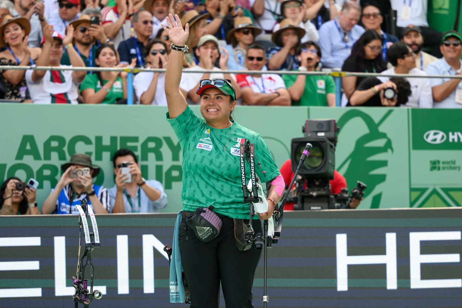 Dafne Quintero gana plata en la Final de la Copa del Mundo de Tiro con Arco