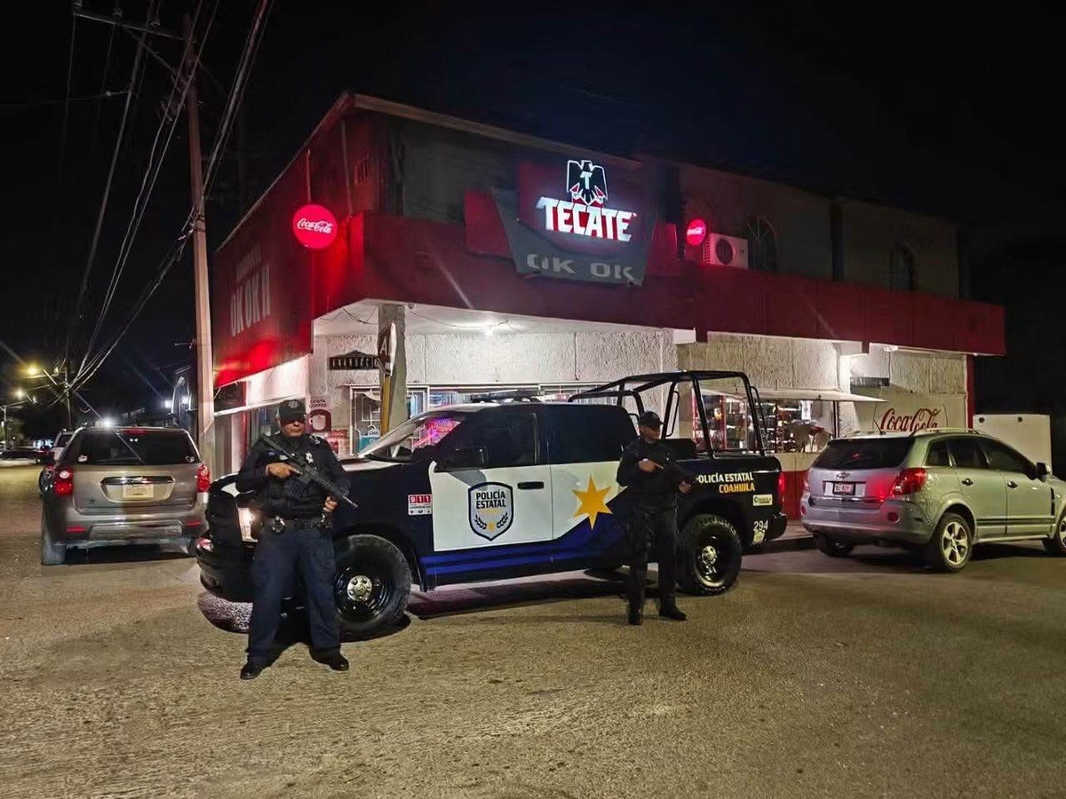 Mantienen operativos de vigilancia en comercios y bancos de Piedras Negras
