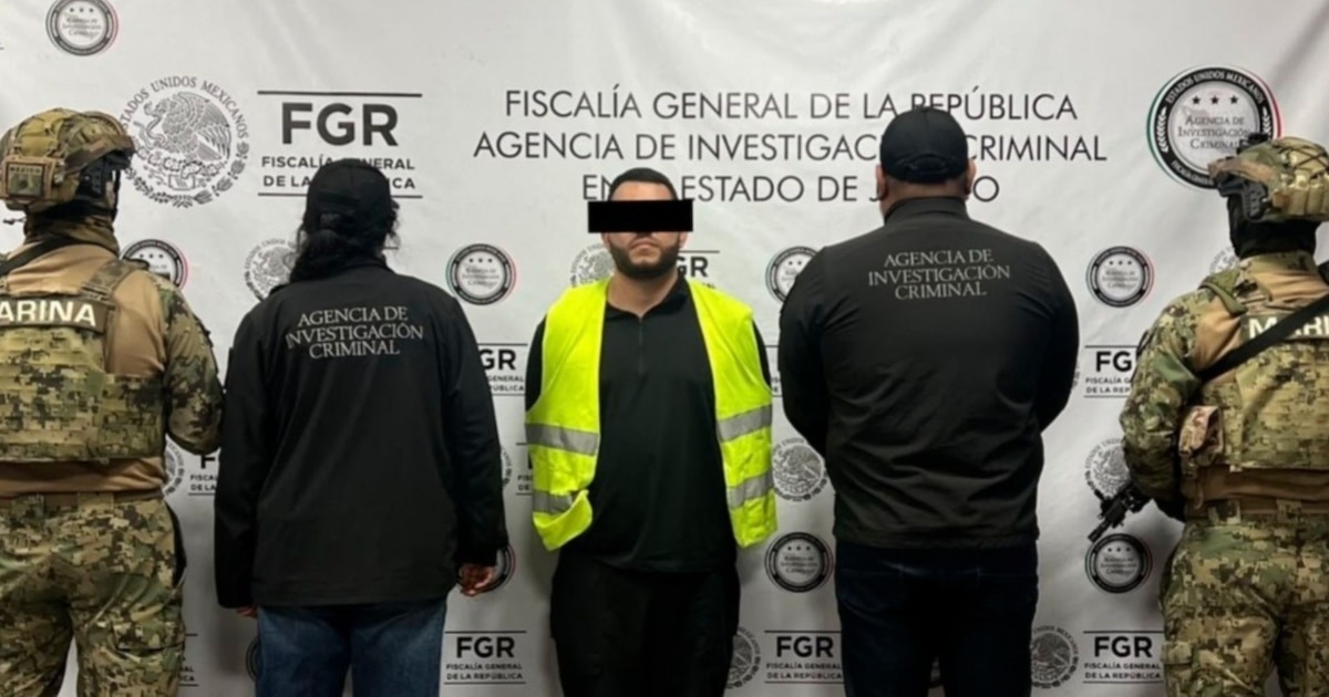 Capturan en Jalisco a “El Canguro”, presunto operador de tráfico de drogas hacia EU