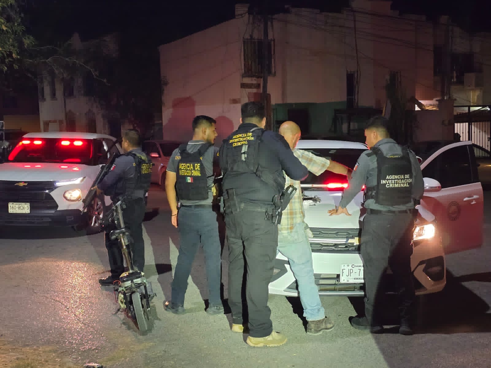 Barrido: En Piedras Negras, elementos de la Agencia de Investigación Criminal (AIC) Región Norte Uno participan en estos recorridos.